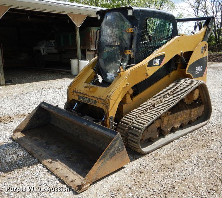 image for item DE8392 2009 Caterpillar 289C skid steer