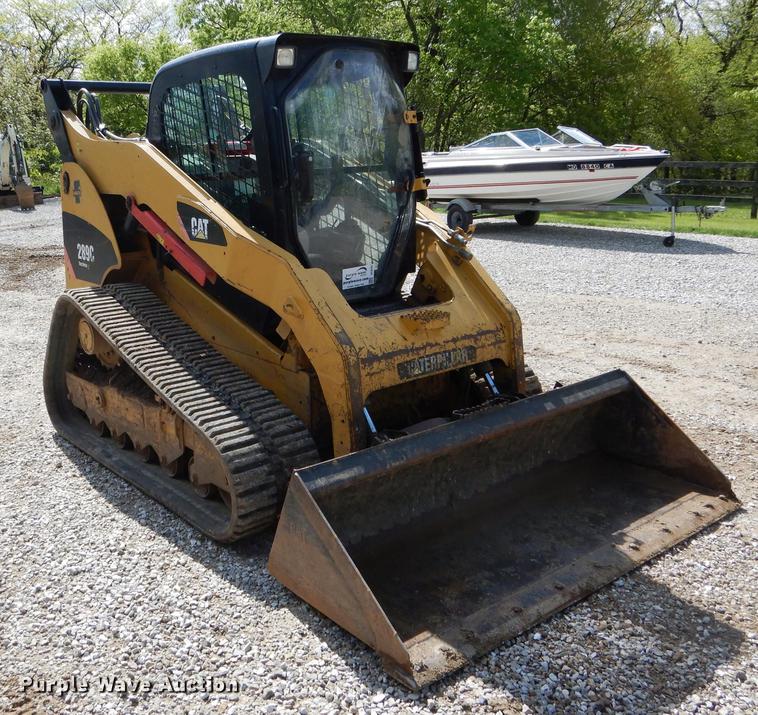 image for item DE8392 2009 Caterpillar 289C skid steer