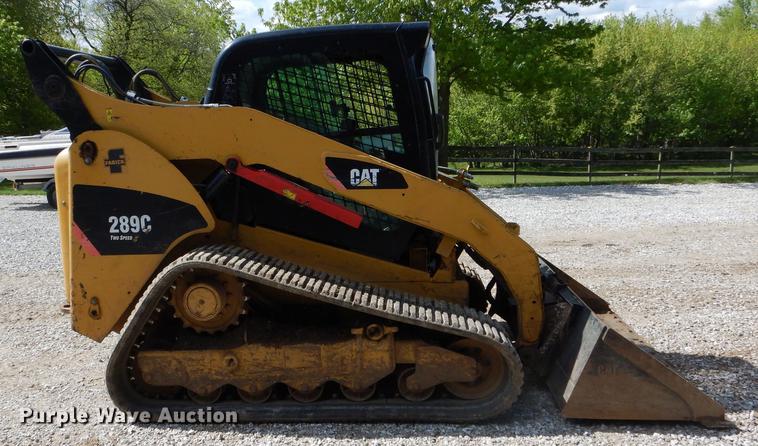 image for item DE8392 2009 Caterpillar 289C skid steer