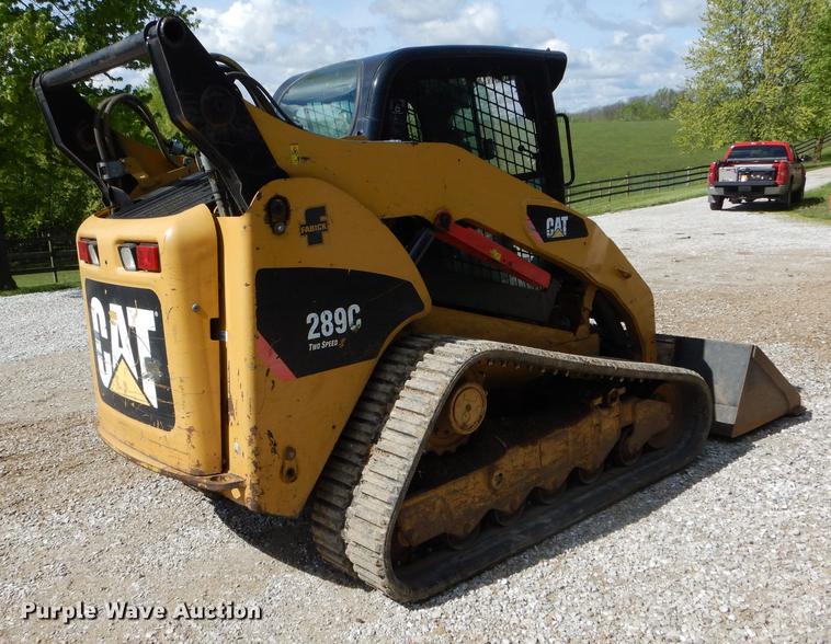 image for item DE8392 2009 Caterpillar 289C skid steer