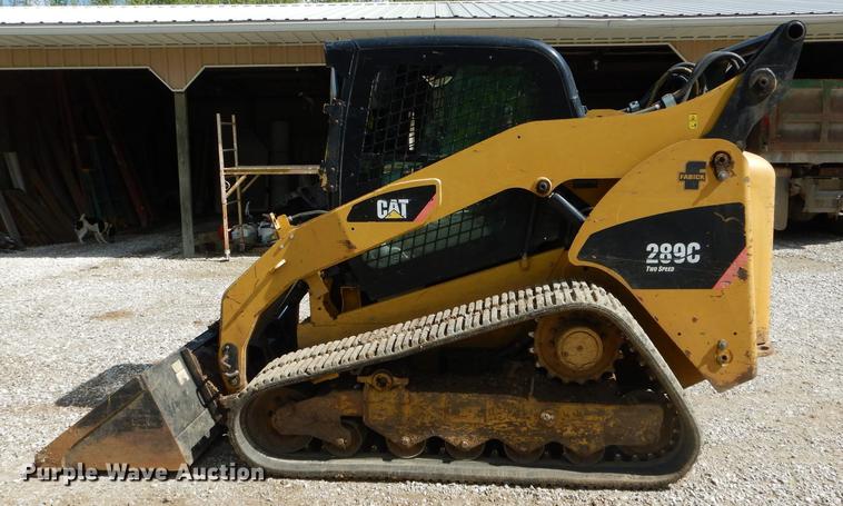 image for item DE8392 2009 Caterpillar 289C skid steer