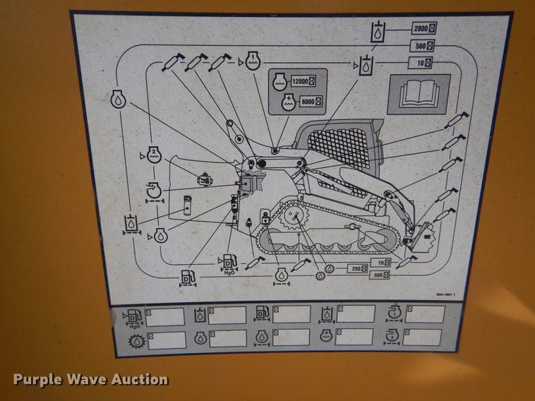image for item DE8392 2009 Caterpillar 289C skid steer