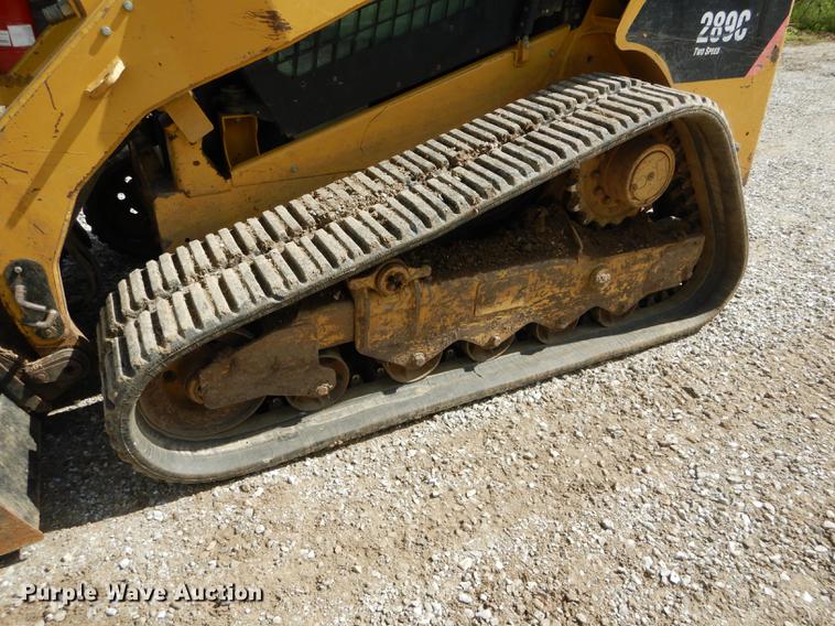 image for item DE8392 2009 Caterpillar 289C skid steer