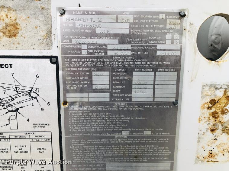 image for item DF6587 2007 Skylift Mini-Arb 39 boom lift