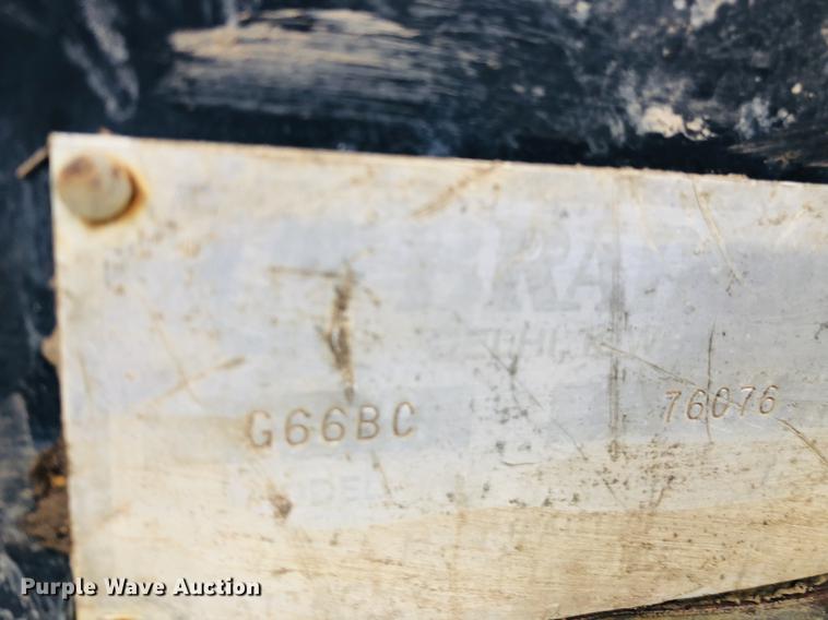 image for item DF6590 Bradco G66BC skid steer grapple bucket