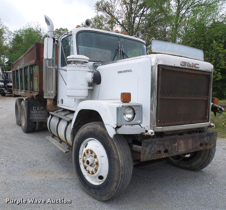 1985 GMC General dump truck in Cassville, MO Item DF7236 sold
