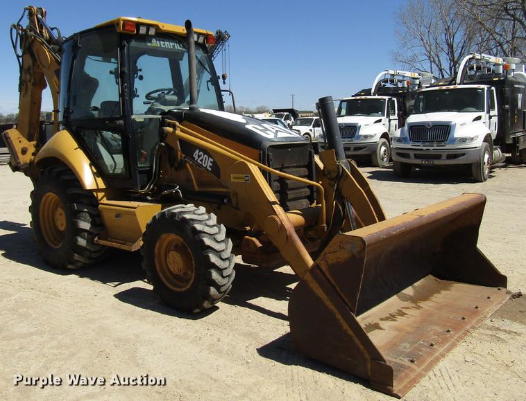 image for item DF7961 2008 Caterpillar 420E backhoe
