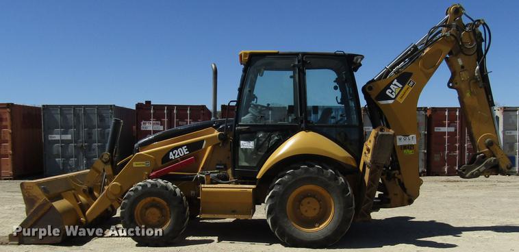 image for item DF7961 2008 Caterpillar 420E backhoe