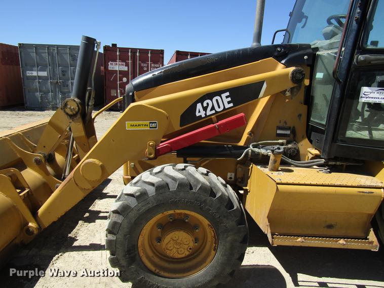 image for item DF7961 2008 Caterpillar 420E backhoe
