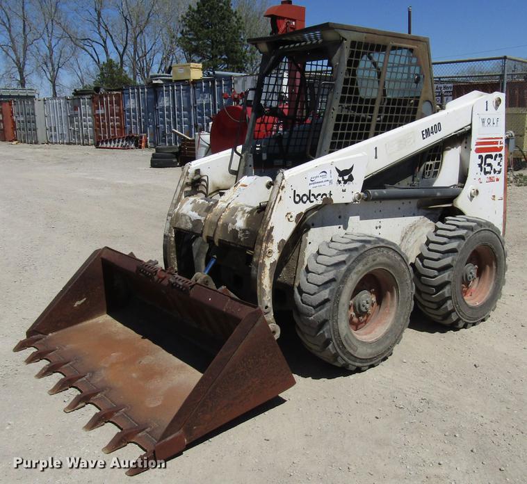 image for item DF7964 1998 Bobcat 863 skid steer