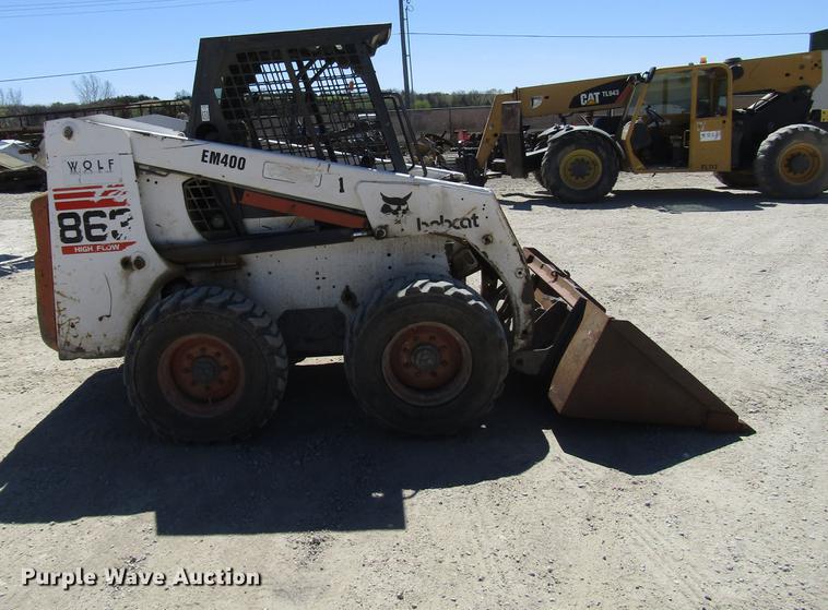 image for item DF7964 1998 Bobcat 863 skid steer