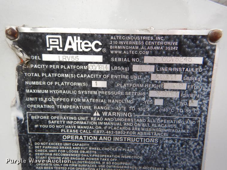 image for item DG1043 2006 GMC C7500 bucket truck