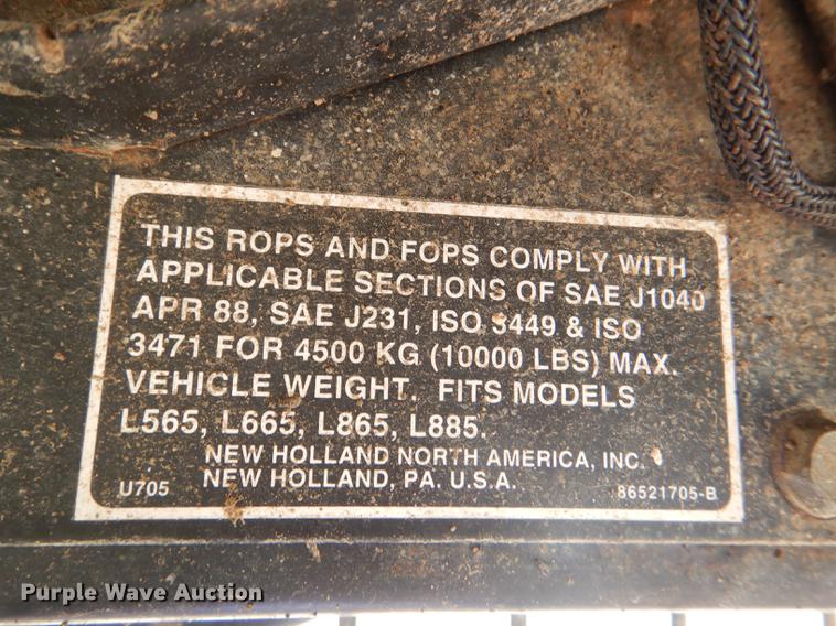 image for item DG1078 1997 New Holland LX565 skid steer