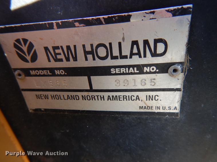 image for item DG1078 1997 New Holland LX565 skid steer