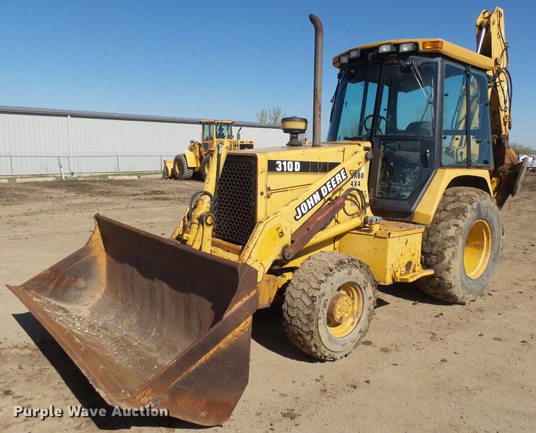 image for item EF9519 1996 John Deere 310D backhoe