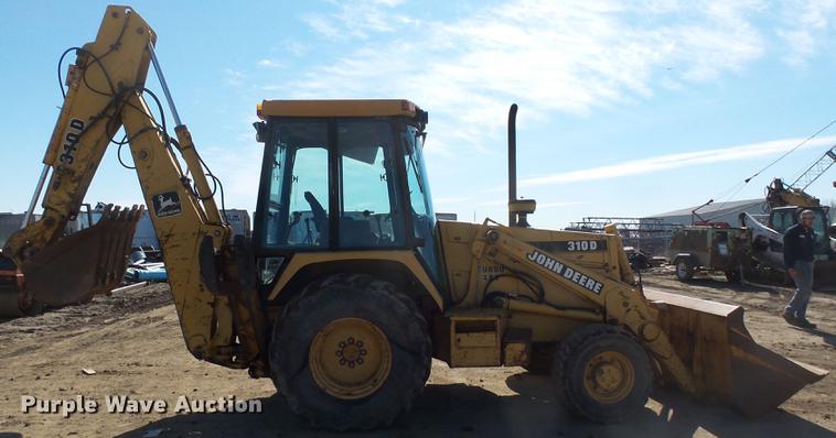 image for item EF9519 1996 John Deere 310D backhoe