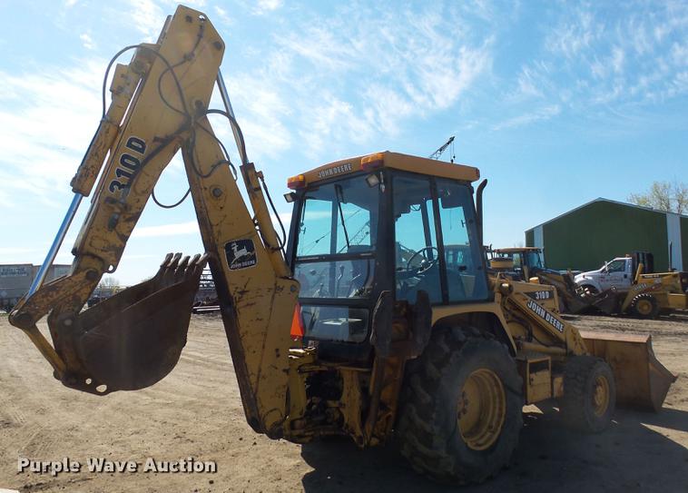 image for item EF9519 1996 John Deere 310D backhoe