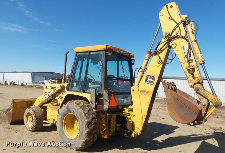 image for item EF9519 1996 John Deere 310D backhoe