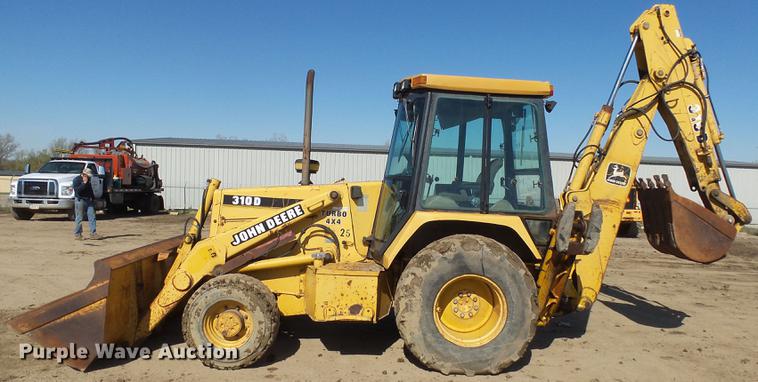image for item EF9519 1996 John Deere 310D backhoe