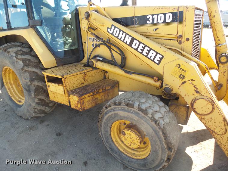 image for item EF9519 1996 John Deere 310D backhoe
