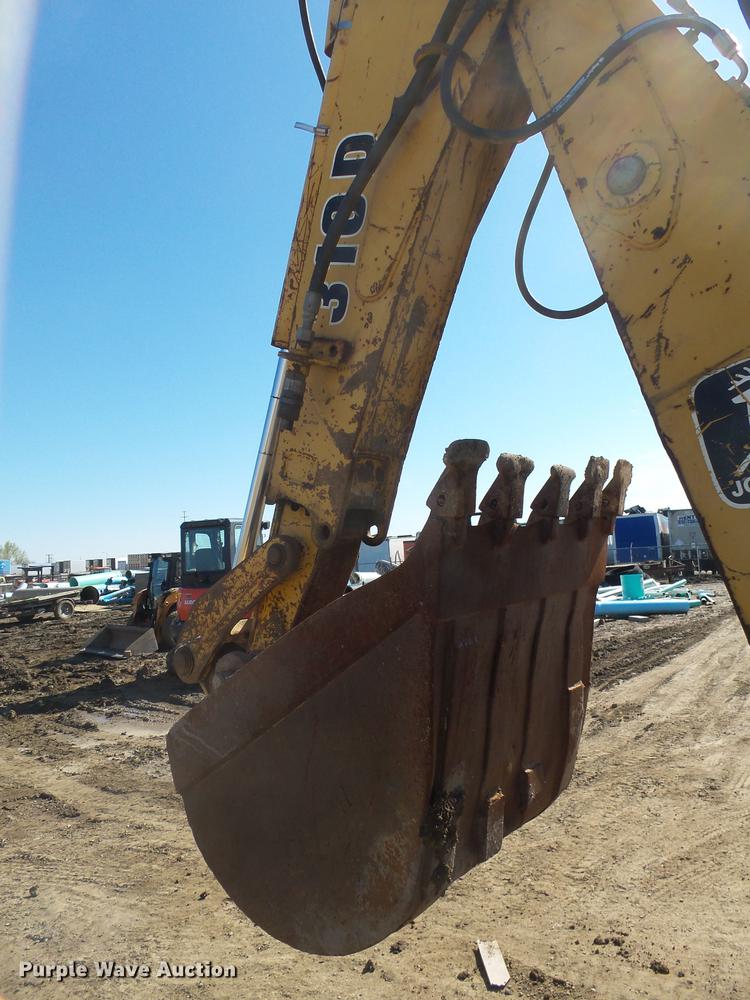 image for item EF9519 1996 John Deere 310D backhoe