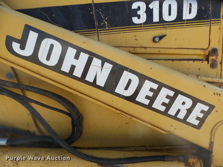 image for item EF9519 1996 John Deere 310D backhoe