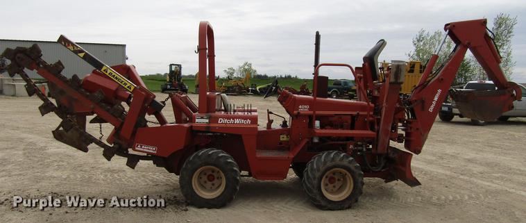 image for item EU9630 1984 Ditch Witch 4010DD trencher
