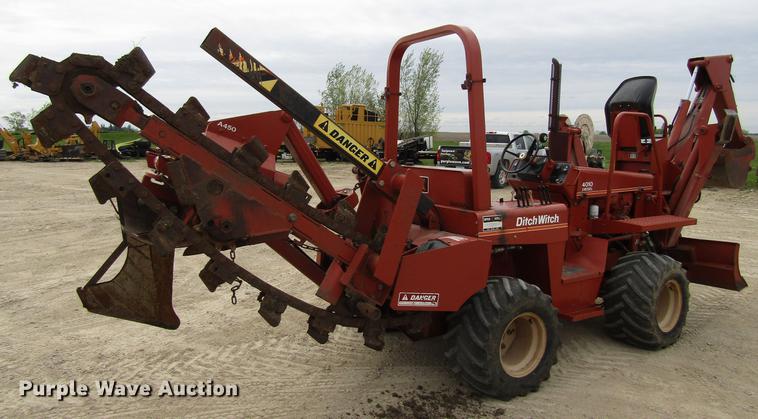 image for item EU9630 1984 Ditch Witch 4010DD trencher