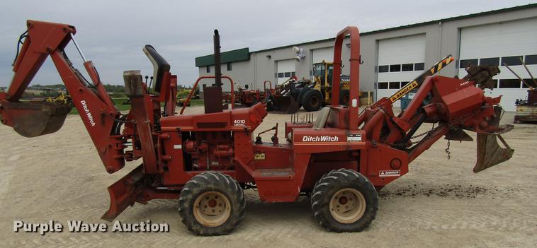 image for item EU9630 1984 Ditch Witch 4010DD trencher