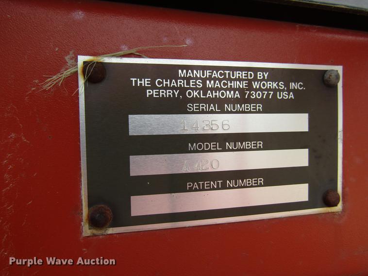 image for item EU9630 1984 Ditch Witch 4010DD trencher