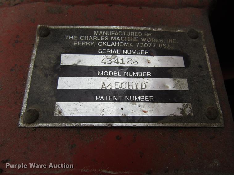 image for item EU9630 1984 Ditch Witch 4010DD trencher