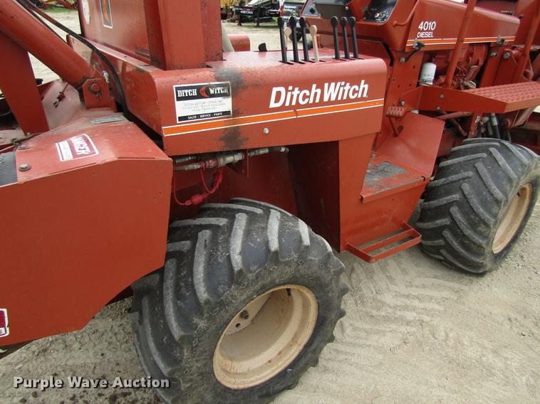 image for item EU9630 1984 Ditch Witch 4010DD trencher