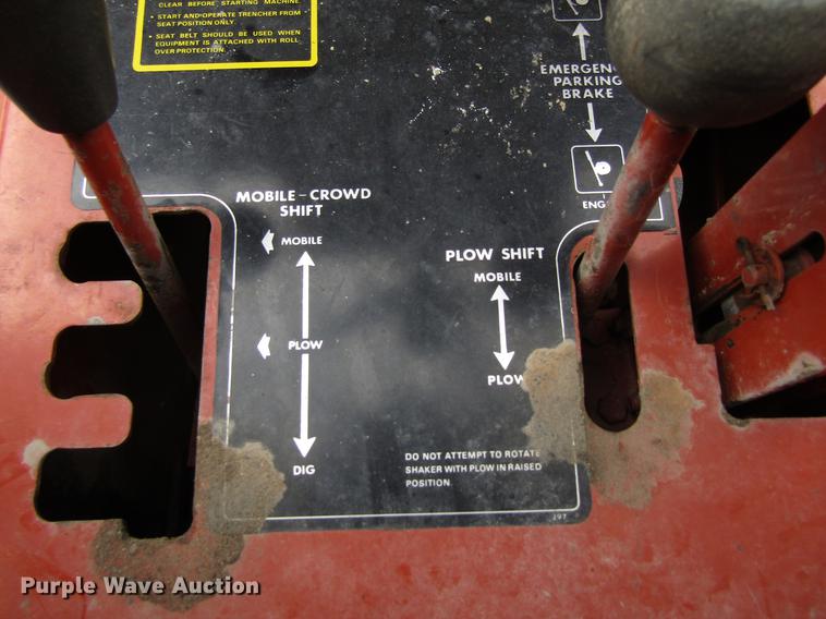 image for item EU9630 1984 Ditch Witch 4010DD trencher