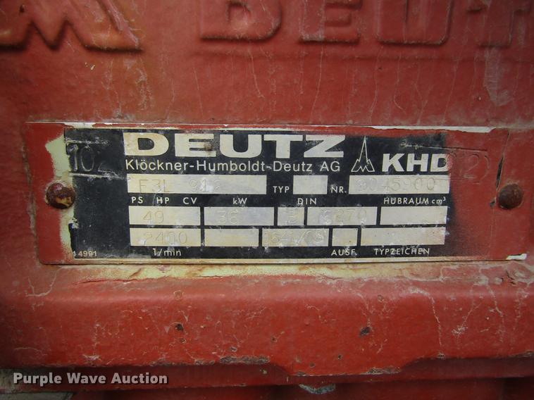 image for item EU9630 1984 Ditch Witch 4010DD trencher