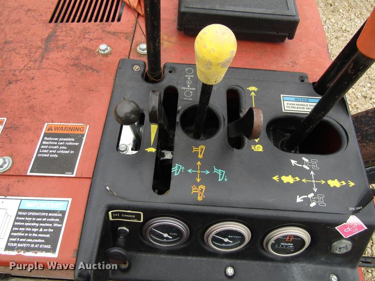 image for item EU9631 2000 Ditch Witch 255SX vibratory cable plow