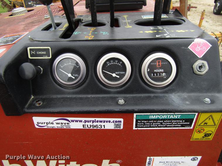 image for item EU9631 2000 Ditch Witch 255SX vibratory cable plow