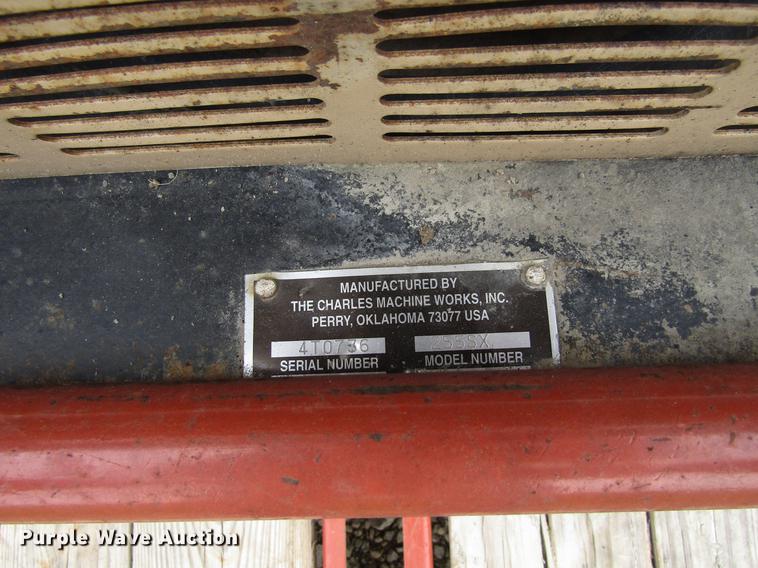 image for item EU9631 2000 Ditch Witch 255SX vibratory cable plow