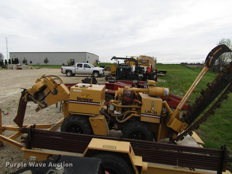 image for item EU9632 1989 Vermeer LM35 trencher