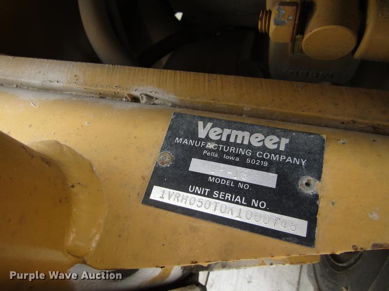 image for item EU9632 1989 Vermeer LM35 trencher
