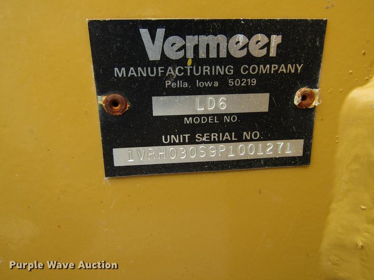 image for item EU9632 1989 Vermeer LM35 trencher