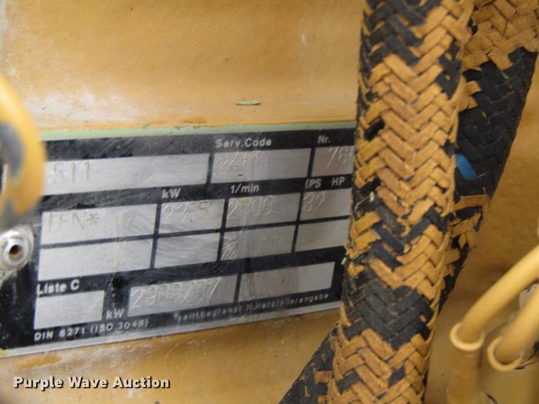 image for item EU9632 1989 Vermeer LM35 trencher