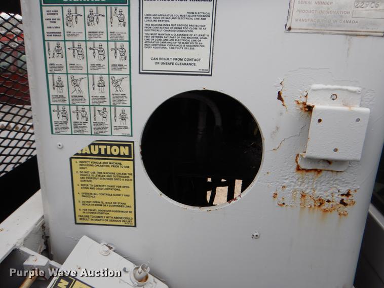 image for item FA9279 1991 International 4700 crane truck