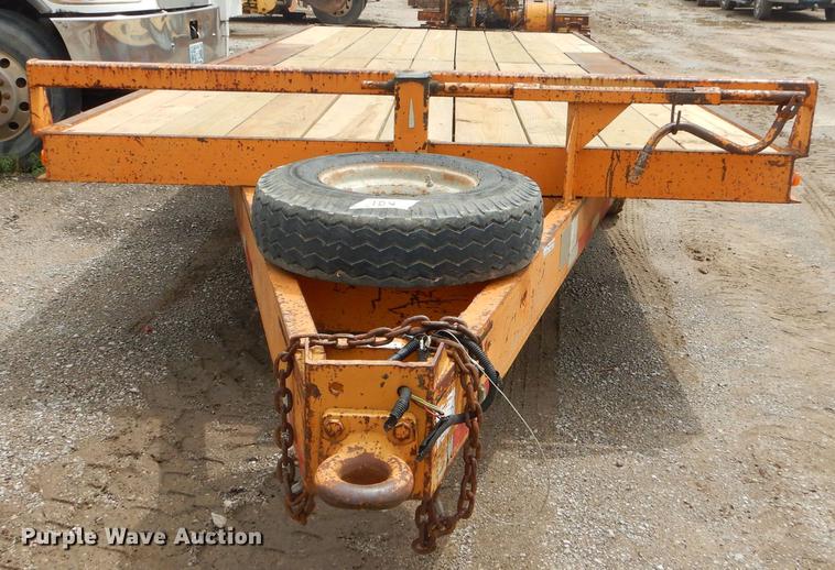 image for item FH9393 2002 Econoline tilt deck equipment trailer