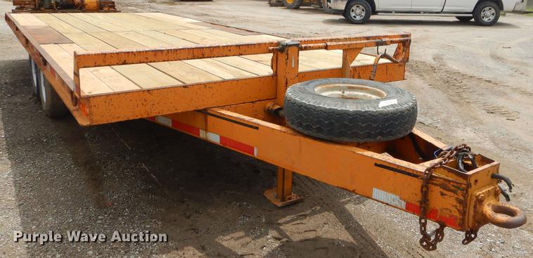 image for item FH9393 2002 Econoline tilt deck equipment trailer