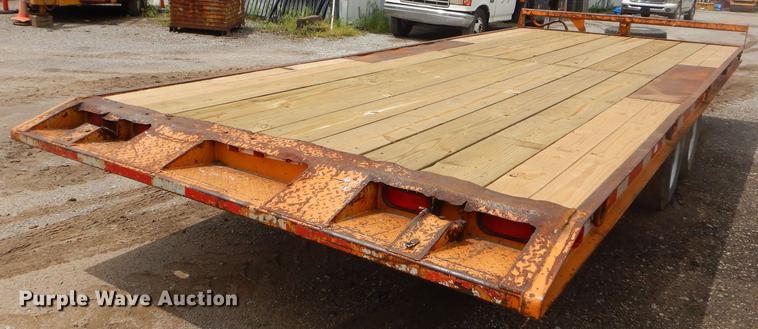 image for item FH9393 2002 Econoline tilt deck equipment trailer