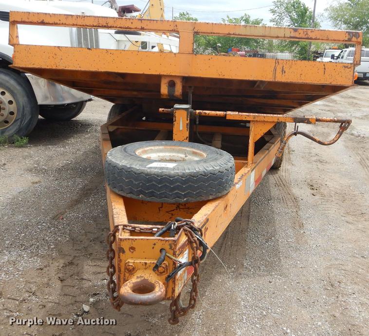 image for item FH9393 2002 Econoline tilt deck equipment trailer