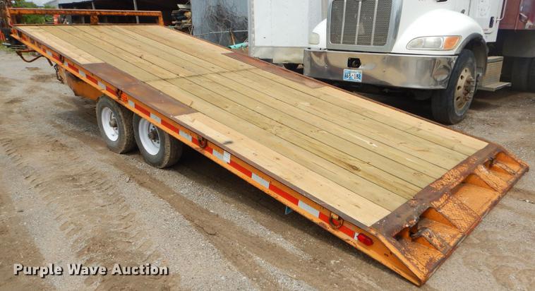 image for item FH9393 2002 Econoline tilt deck equipment trailer