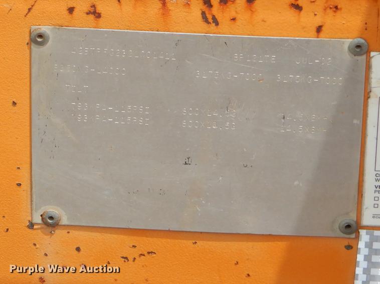 image for item FH9393 2002 Econoline tilt deck equipment trailer