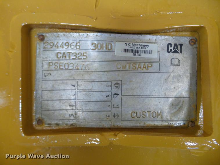 image for item FM9319 Caterpillar 30HD excavator bucket