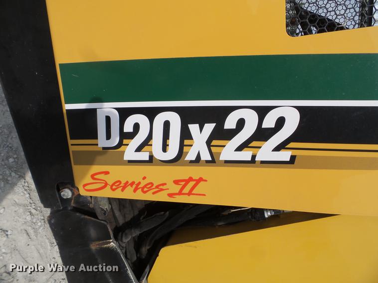 image for item FM9331 2008 Vermeer D20X22 Series II directional boring unit